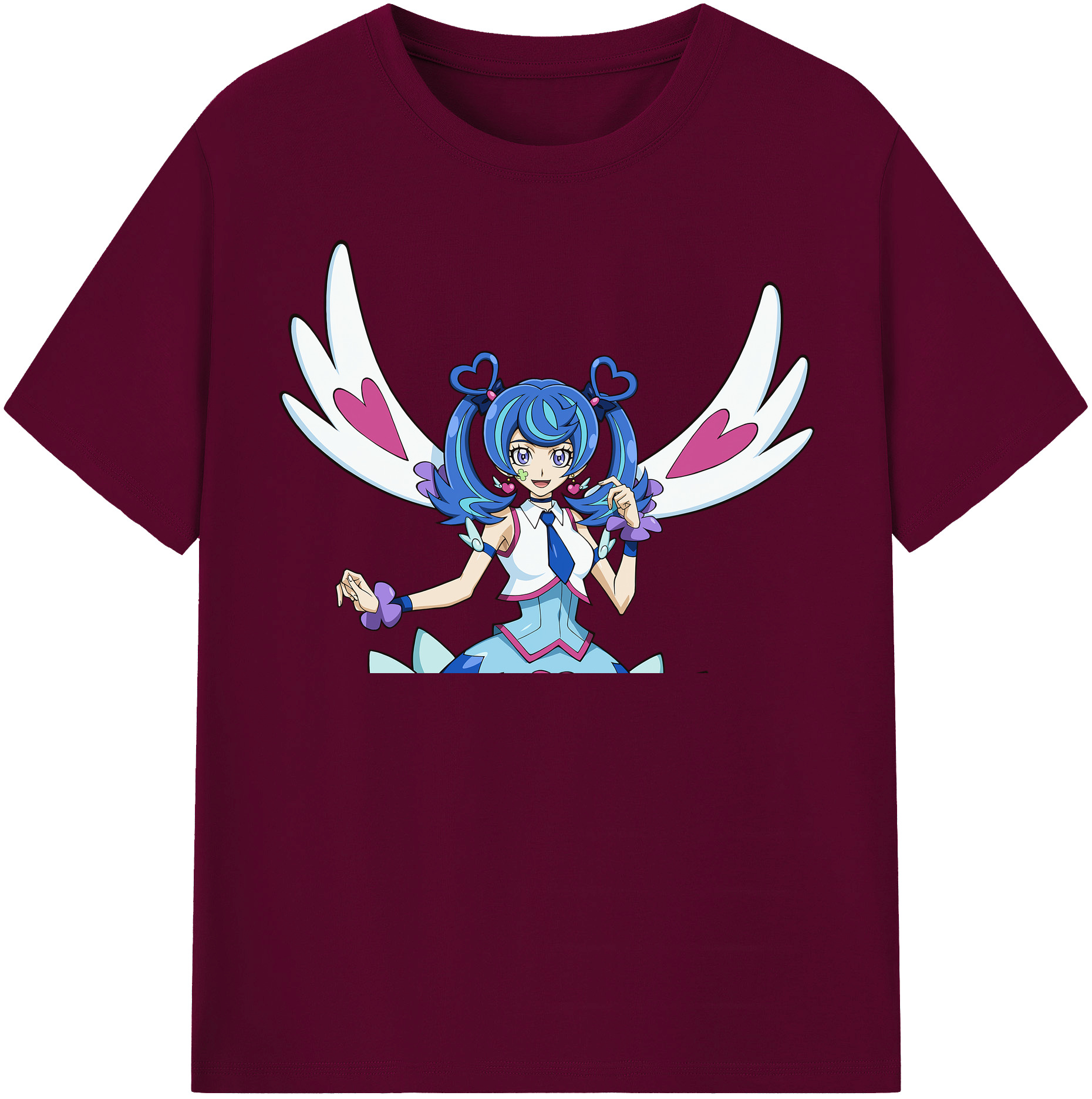 （画像用） 遊☆戯☆王 Yu-Gi-Oh! レディースカジュアルプリントTシャツ（綿100％）